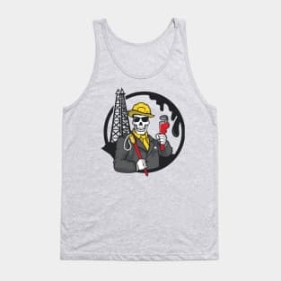 Skull Oil Gangster Tank Top